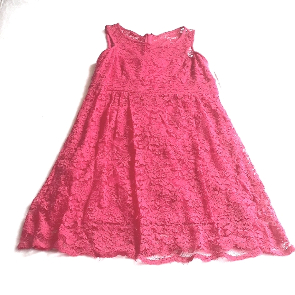 ×LAST OFFER× NWT Pink LaceBaby Doll Dress Size 12